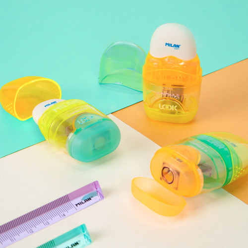 Taille-Crayon Gomme New Look