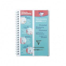 Carnet de Vocabulaire 14.8 x 21 cm Ligné 100 pages Koverbook