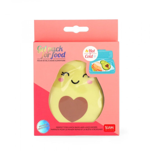 Poche de Gel à Usage Alimentaire Avocat