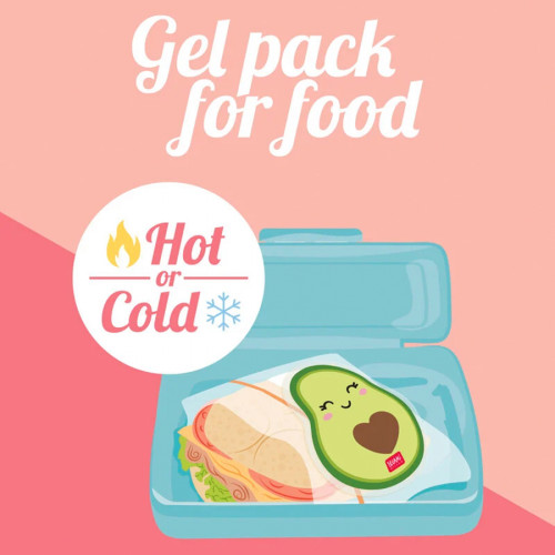 Poche de Gel à Usage Alimentaire Avocat
