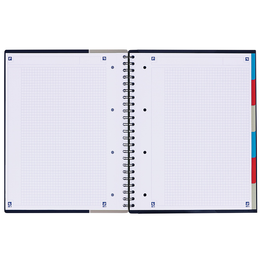 Carnet 11x17cm 180 pages petits carreaux OXFORD