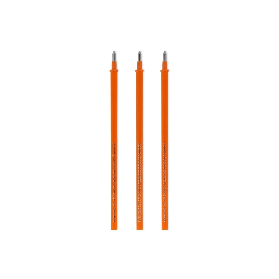 Recharge pour stylo effaçable x 3 pcs Orange - Scrapmalin