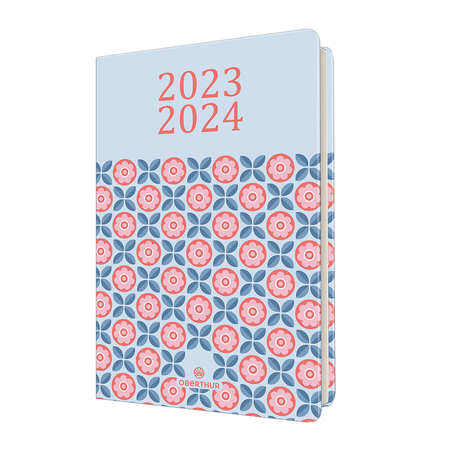 Agenda 2024 – Agenda Journalier 2024 Avec Anneaux Format 10,5 X 15