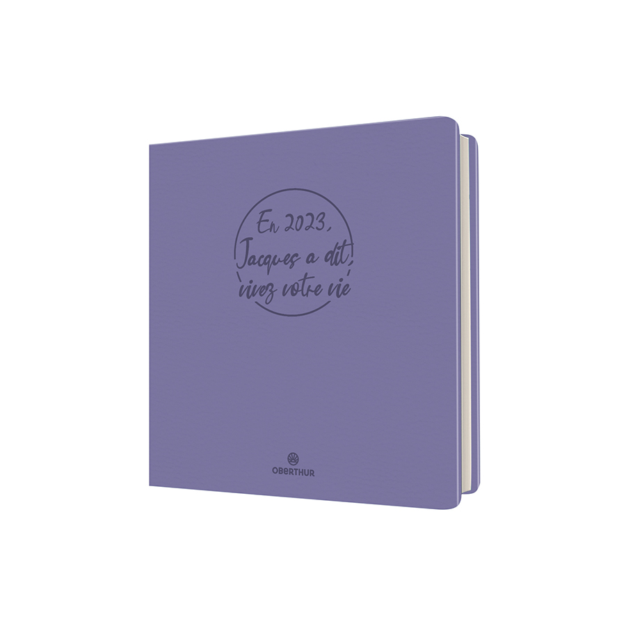 Agenda semainier 2023-2024 16.5 x 16.5 cm - Scrapmalin