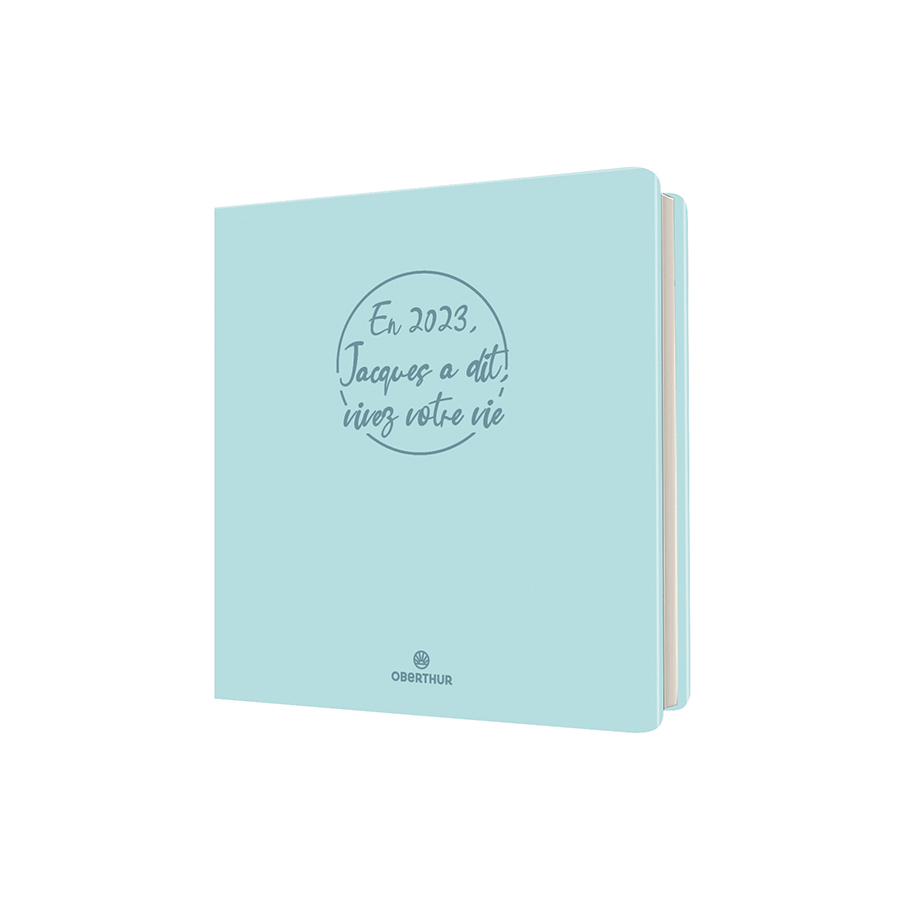 Agenda semainier 2023-2024 16.5 x 16.5 cm - Scrapmalin