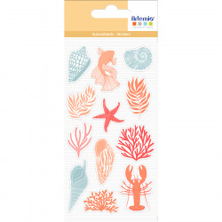 Stickers Epoxy Corail Koi