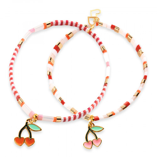 Bracelets You & Me Kit Kit Tila et Cerises