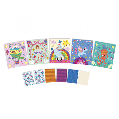 Kit créatif Strass et Stickers C'est la fête !