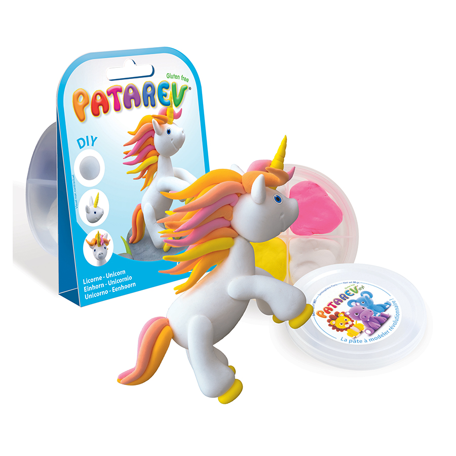 Pâte à modeler Patarev Pocket Licorne - Scrapmalin