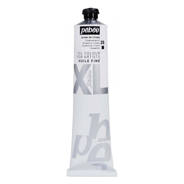 Peinture à l'huile fine Studio XL 200ml 25 Blanc Titane