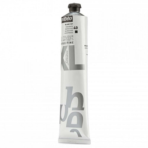 Peinture à l'huile fine Studio XL 200ml 40 Blanc Vif