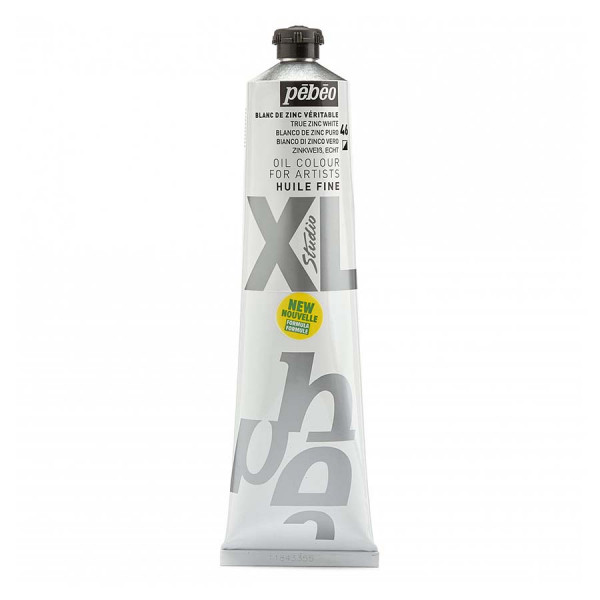 Peinture à l'huile fine Studio XL 200ml 46 Blanc Zinc Imitation