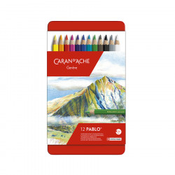 Crayon de couleur Pablo Boîte métal 12 pcs
