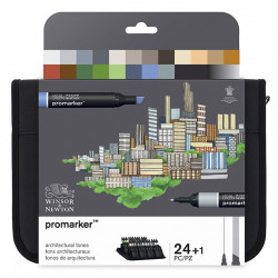 Marqueur Promarker Set Tons Architecturaux 24 pcs