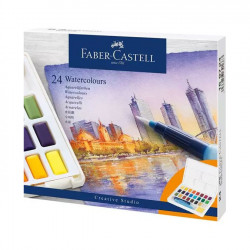 Peinture aquarelle Creative Studio 24 demi-godets