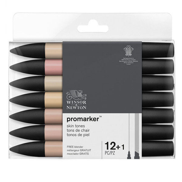 Marqueur Promarker Set Tons de chair 13 pcs