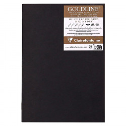 Carnet de dessin Goldline 140 g/m² 20 feuilles 21 x 29,7 cm