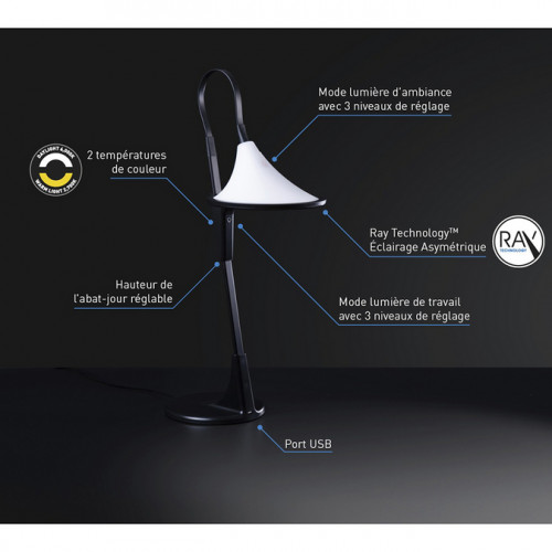 Lampe de bureau Cometa