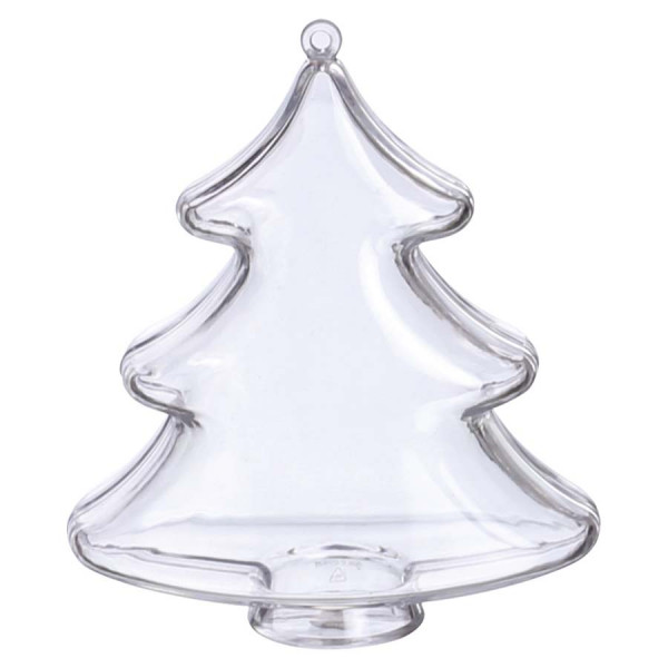 Sapin Plastique Cristal 10 cm