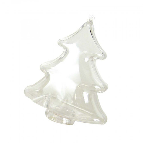 Sapin Plastique Cristal 10 cm