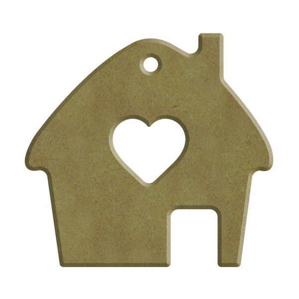 Maisonnette en bois 6 mm 7 x 6 cm