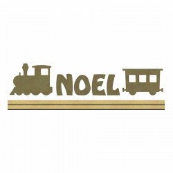 Train Noël 58 x 10 x 3,5 cm