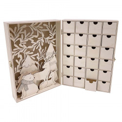Calendrier de l'Avent 42,5 x 29,8 x 14 cm Let it Snow