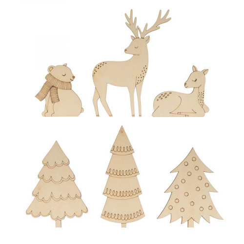 Calendrier de l'Avent Let it Snow 41x 28 cm Manège