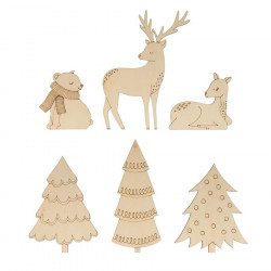 Calendrier de l'Avent Let it Snow 41x 28 cm Manège