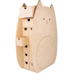 Calendrier de l'Avent 40 x 28,5 x 12 cm Chat