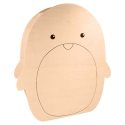 Calendrier de l'Avent 38 x 33 x 12 cm Pingouin