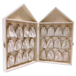 Calendrier de l'Avent 50 x 30 x 10 cm Petits sacs