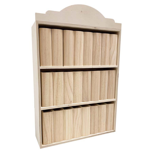 Calendrier de l'Avent 45 x 30 x 9 cm Bibliothèque