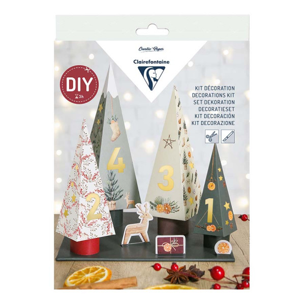 Sapins de l'Avent Kit DIY