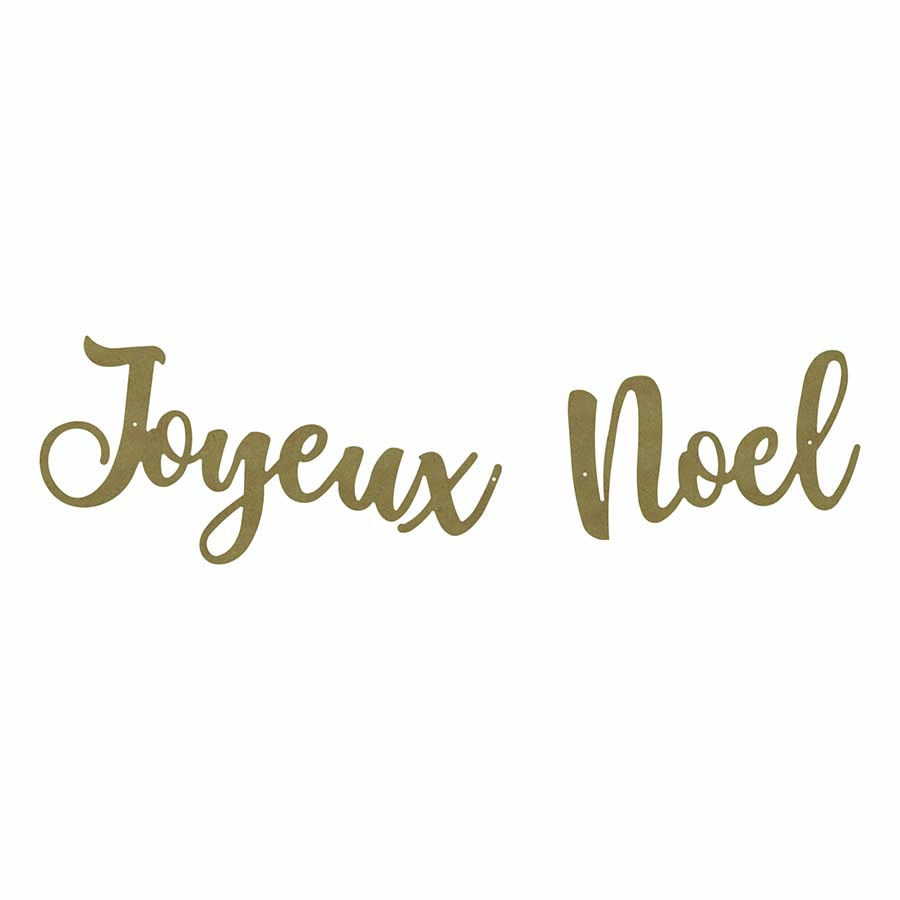 Guirlande Joyeux Noël 6 mm x 180 x 18 - Scrapmalin