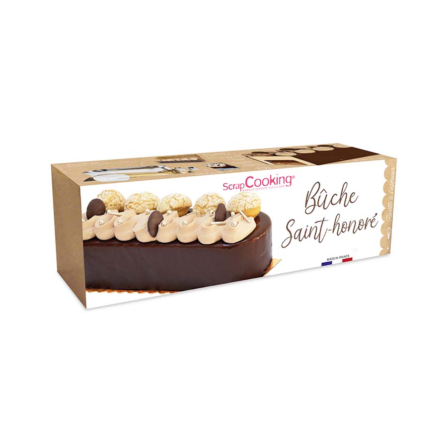 Confectionnez votre bûche de Noël grâce au kit pour bûche matelassée