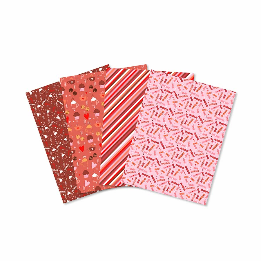 FEUILLES DE PAPIER Décopatch Noël