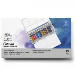 Aquarelle fine Cotman Boite de 12 tubes 8 ml