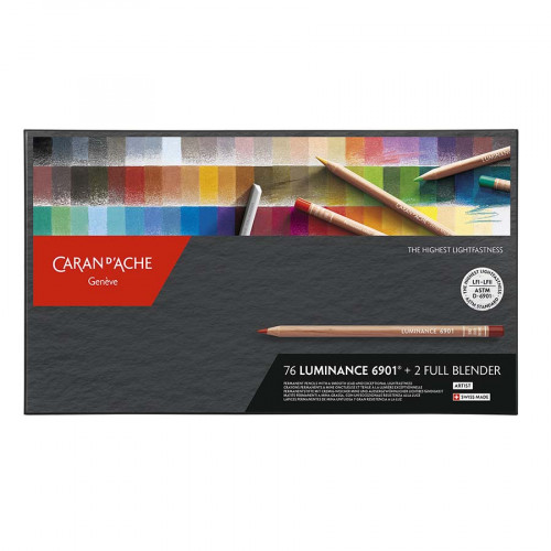 Crayon de couleur Luminance 6901® 76 pcs + 2 Full Blender