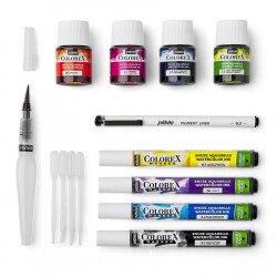 Encre Aquarelle Colorex Kit Calligraphie