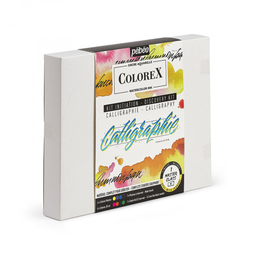 Encre Aquarelle Colorex Kit Calligraphie