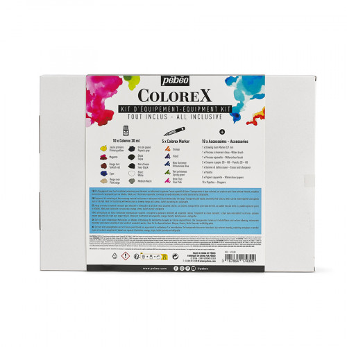 Encre Aquarelle Colorex Kit d'équipement