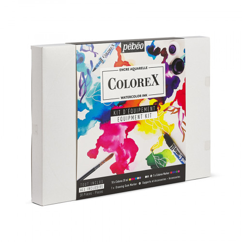 Encre Aquarelle Colorex Kit d'équipement