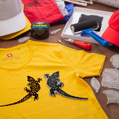 Kit de Linogravure sur Tissu