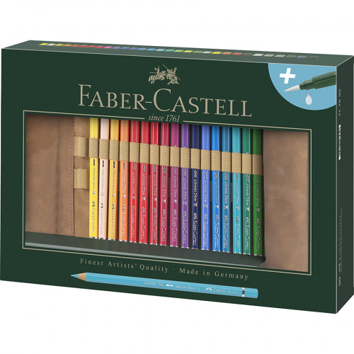 Boîte métal 36 crayons aquarelle Faber-Castell Goldfaber