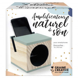 Amplificateur de Son pour Portable 9,5 x 9,5 cm