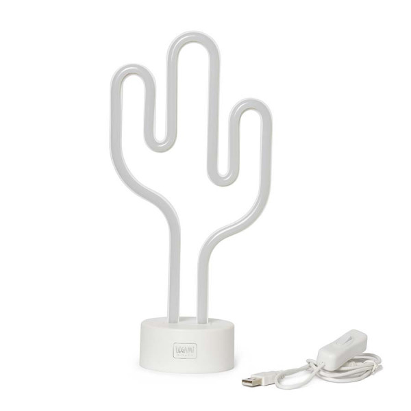Lampe LED Effet Néon Cactus