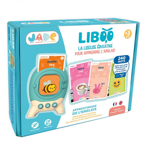 Liseuse éducative Liboo Anglais