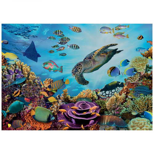 Puzzle 500 pièces XL Fonds marins