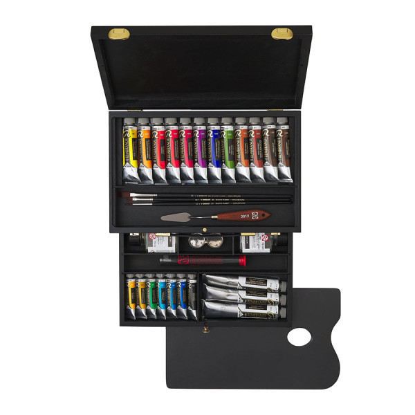 Peinture à l'huile Extra-fine Coffret bois Luxury